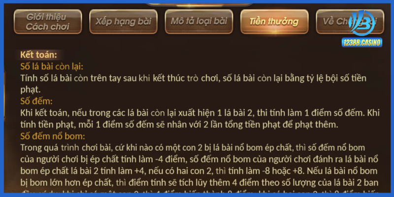 Tiến lên miền Nam có tiền thưởng lớn